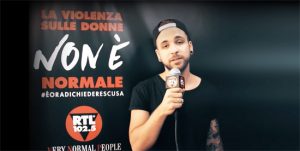 Violenza sulle donne - Alessio Bernabei nel video di Rtl