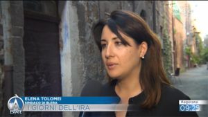 Migranti - Agorà (Rai 3) a Civitella Cesi - La sindaca di Blera Elena Tolomei