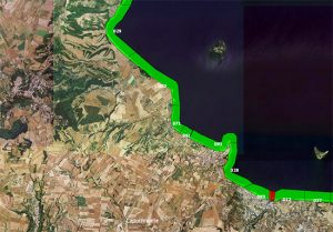 Lago di Bolsena - Mappa balneazione Arpa a Capodimonte