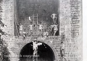 Viterbo - Vigili del fuoco a San Biele