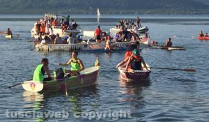 Ronciglione - Lago di Vico - Il palio delle barche 2016