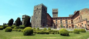 Il cortile del castello di Torre Alfina
