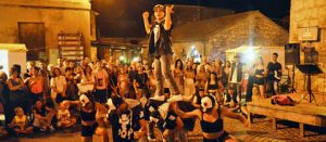 Flash mob di danza al DiVino etrusco