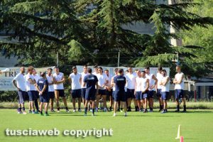 Sport - Calcio - Viterbese - Il ritiro di Chianciano Terme