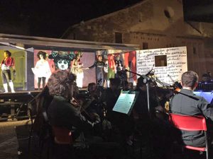 Tarquinia - Un momento dello spettacolo