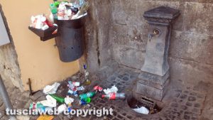Viterbo - Degrado al Sacrario
