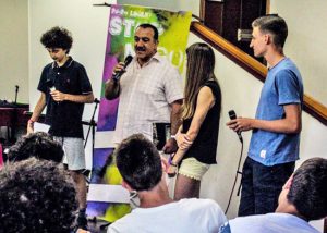 Vitorchiano - Il murale realizzato dai ragazzi 