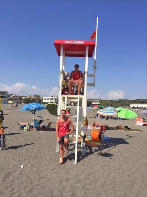 Bagnini in spiaggia