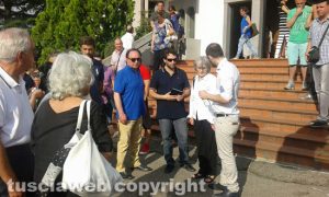 Viterbo - I funerali di Tonino Longo, segretario della Uil Scuola