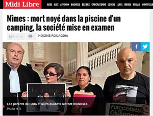Caso Centamore - L'articolo sul giornale francese Midi Libre