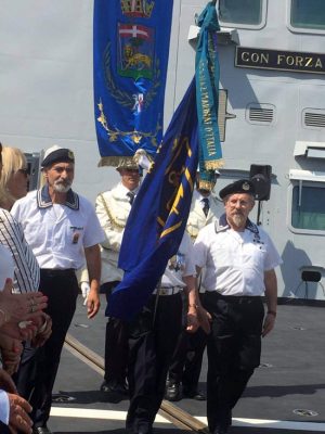 La cerimonia a La Spezia 