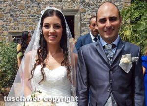 Francesca Purgatori e Simone Cacciaconti sposi