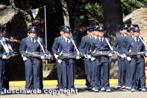 Viterbo - Scuola marescialli aeronautica - Cerimonia d'avvicendamento