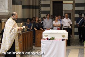Orte scalo - Neonata uccisa - I funerali della piccola Giulia