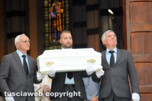 Orte scalo - Neonata uccisa - I funerali della piccola Giulia