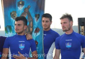 Ronciglione - Lago di Vico - Il palio delle barche 2016 - La contrada vincitrice Acquaforte