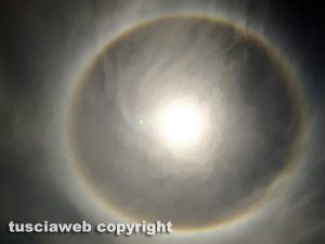 Cerchio intorno al sole - Lo scatto di Roberto Morelli