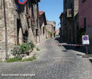Viterbo - Pianoscarano chiusa al traffico per il grest