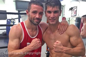 Sport - Pugilato - Luca Podda con Giovanni De Carolis