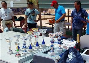 La gara di tiro a segno allo Shooting club di Vasanello