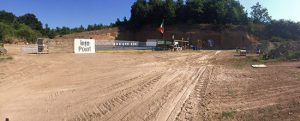 La gara di tiro a segno allo Shooting club di Vasanello