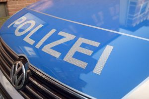 Una macchina della polizia