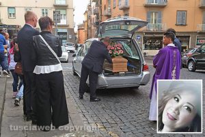 Viterbo - I funerali di Agnes Verano