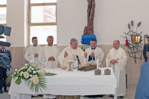 Un momento della celebrazione 