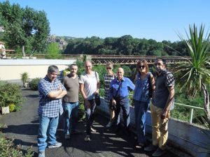 Silvia Blasi e i comitati per la riapertura della I binari della Civitavecchia Capranica Orte