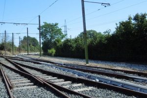 I binari di una ferrovia