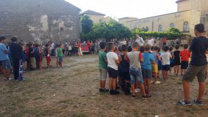 Viterbo - Santa Rosa - Minimacchina centro storico - Le prove dei minifacchini