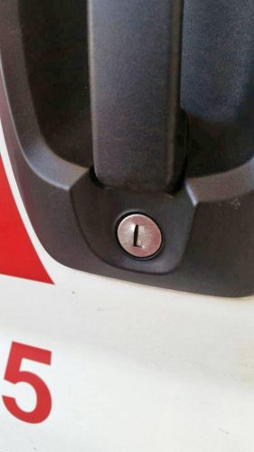 Civita Castellana - La serratura dell'ambulanza forzata
