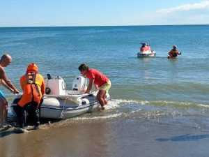 Il recupero del presidio acquatico dei vigili del fuoco a Pescia Romana