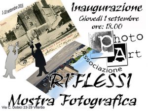 Mostra fotografica RIflessi - Il volantino