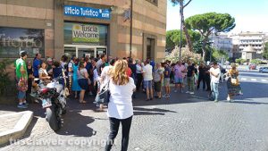 Viterbo - Santa Rosa 2016 - La fila per i biglietti