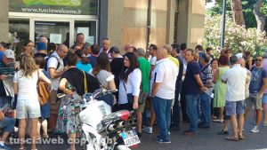 Viterbo - Santa Rosa 2016 - La fila per i biglietti