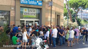 Viterbo - Santa Rosa 2016 - La fila per i biglietti