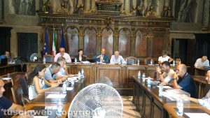Viterbo - Il consiglio comunale sul centro storico