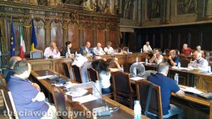 Viterbo - Il consiglio comunale sul centro storico