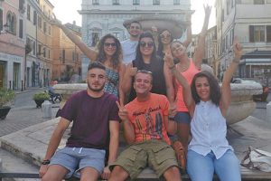 Civita Castellana - I ragazzi dell'associazione Ops
