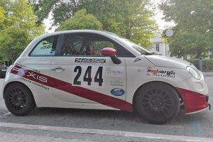 Sport - Motori - La Fiat 500 dell'Asd X car motorsport