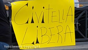 La manifestazione a Civitella Cesi 