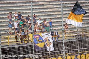 Sport - Calcio - Viterbese - La curva durante il match contro il Budoni