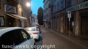 Viterbo - Quartiere San Faustino - Via Cairoli 
