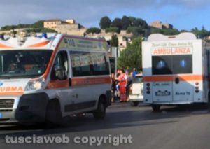 Tarquinia - Scontro tra auto