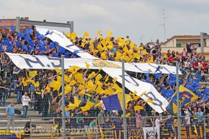Sport - Calcio - Viterbese - La curva gialloblù