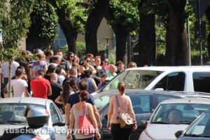 Viterbo - I funerali di Deborah Laezza