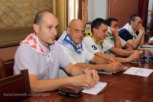 Ronciglione - Corse a vuoto 2016 - I presidenti dei rioni