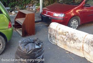 Viterbo - Discarica in via Treviso