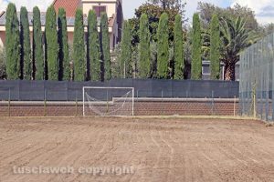 Sport - Calcio - I lavori al campo del Barco Murialdina